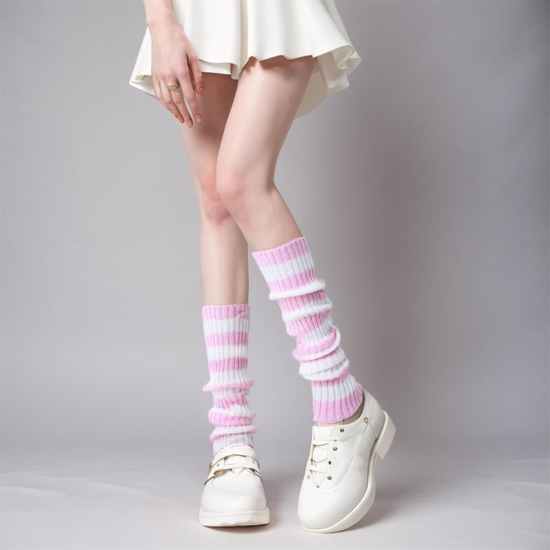 Insdark Goth Leg Warmers Women Japanese Gothic Y2k Harajuku Grunge Emo Punk 80s - Image 5